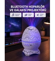 Lexroo Dinozor Yumurta Gece Lambası Projektör – 14 Renk Seçeneği
