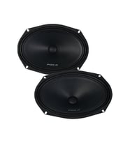 6x9 180w Rms Neodium Mıknatıs Slim Midrange Oval Oto Hoparlör Xmd-1069n (Siyah)