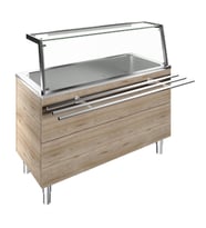 Electrolux Professional Tarafında Boru Tip Paslanmaz Çelik Tepsi Kaydırma, Y= 900 Mm F01H4AF01W