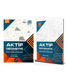 Aktif Öğrenme TYT Matematik ve Geometri 0 dan Başlayanlara Seti 2 Kitap