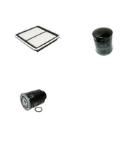 Bosch Filtre Bakım Seti Subaru Legacy 2.0 D Dizel 2008-2009 Hava + Yağ f. + Yakıt Filtre Mann