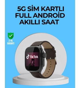 Kamera Özellikli Akıllı Saat Play Store Destekli