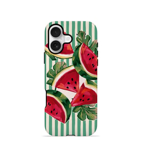 iPhone 17 Vorian Çift Katmanlı Kılıf Watermelon Cabana