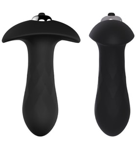 Diamond Titreşimli Silikon Anal Plug