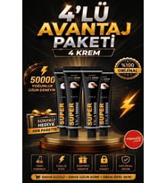 Super Viga 50000 Krem 4'lü Avantaj Paketi Güçlü Formül Gizli Kargo Orijinal