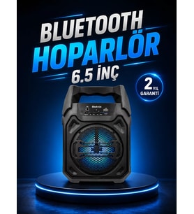 Taşınabilir Şarjlı Hoparlör - Bluetooth TWS ve Uzun Pil Ömrü