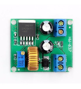 LM2587 Ayarlı Voltaj Yükseltici Modül 40V 5A Step Up Boost Modül