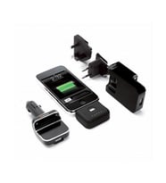 Griffin PowerDuo Reserve iPhone 4S/4 PowerBank Harici Şarj Cihazı (Ev+Araç)