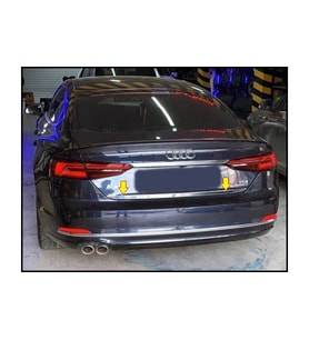 Audi A5 Krom Bagaj Alt Çıtası 2016 Üzeri Paslanmaz Çelik