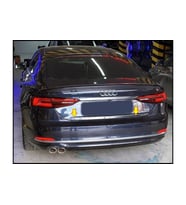 Audi A5 Krom Bagaj Alt Çıtası 2016 Üzeri Paslanmaz Çelik