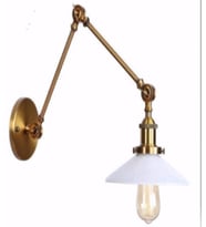 RİOLİGHT RETRO ESKİTME DUVAR APLİĞİ ŞAPKA ÇAPI:22CM (Siyah - Beyaz)