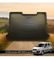 Fiat Doblo 2001-2009 Uyumlu 3D Bagaj Havuzu Premium