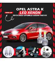 Opel Astra K 2015-2023 Uzun Far Uyumlu Şimşek Etkili Led Xenon Performance Series H1