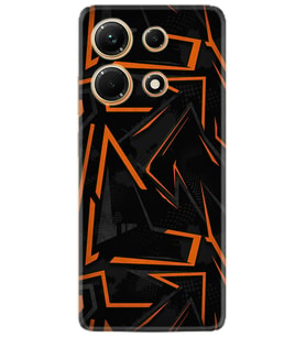 Infınix Note 30 Kılıf Silikon Desen Özel Seri Zigzaglar 1651