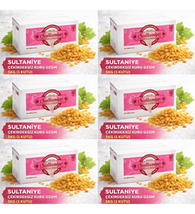 Tariş Sultaniye Çekirdeksiz Kuru Üzüm 30KG (6PK*5KG)