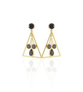 Kadir Jewellery 22 Ayar Altın Kaplama Kadın Sallantılı Küpe -El İşçiliği Ve Hipoalerjenik Küpe