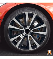 Audi A5 15 İnç Jant Kapağı (Takım) Siyah Gri C121