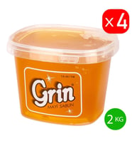 Ekolojik Jel Arap Sabunu, 4 Adet 2 Kg Ayçiçek Yağlı Macun Formunda Sabun (Toplam 8 Kg)