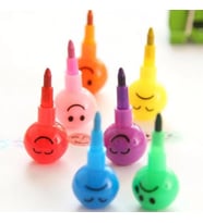 Emoji Yumurtlayan Yuvarlak Renkli Kalem 4 Grup 28 Uç