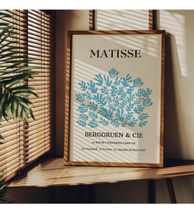 Tanıtım Matisse Çerçevesiz Poster, Modern Dekoratif Çerçevesiz Poster, Tablo, Matisse-17, 50 x 70