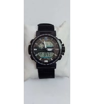 Comwatch Erkek Kol Saati Dijital Analog Kanvas Kordon 1350 (Siyah)