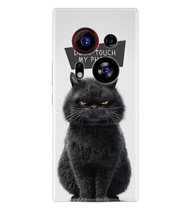 Phantom X2 Pro Kılıf Boutique Baskılı Resimli Don't Touch Cat Pcode -011
