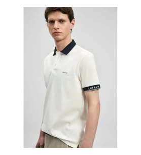 Lufian 111040251 Kırık Beyaz Erkek T-Shirt 26YN28000075