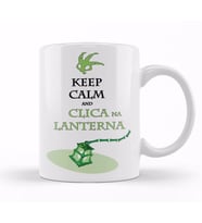 Keep Calm Clica na Lanerna Kupa Bardak Porselen