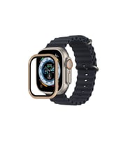 Apple Watch Ultra 49mm Alüminyum Kasa Cam Ekran Koruyucu - Yıldız Işığı