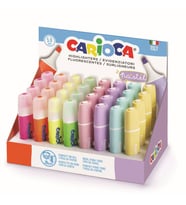 Carioca Fosforlu ve Pastel İşaretleme Kalemi 8 Renk 32'li Stand 