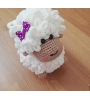 Şirine Kuzu Amigurumi Organik Oyuncak