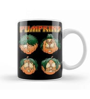 Halloween Pumpkins Kupa Bardak Porselen