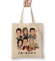 Chandler Bing Friends All Star 04 Bez Çanta Uzun Saplı