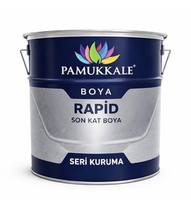 Pamukkale 1470 Rapid Endüstriyel Boya 50 Gloss 15 Kg Makina Gri Ral 7011