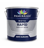 Pamukkale 1470 Rapid Endüstriyel Boya 50 Gloss 15 Kg Makina Gri Ral 7011