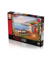 Ks Games Puzzle 500 Parça Garden-Sea 20058