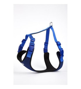 Doggie Yumuşak Softlu Köpek Göğüs Tasması 50/70 cm Mavi