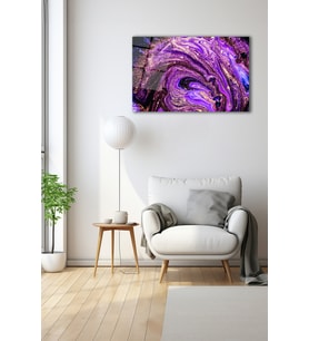 Dekoratif Duvar Tablosu Temperli Cam Tablo 110 x 70 cm