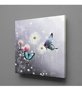 KELEBEK KANVAS TABLO 160x160cm