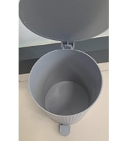ÖZHAVAN ESTE PEDALLI ÇÖP KOVASI 8 LT GRİ ( KOD : 140 )