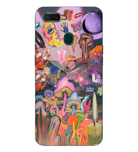 Oppo A5S/AX7/A12 Uyumlu Aesthetic Desenli Şeffaf Telefon Kılıfı