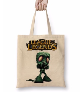 League Of Legends Bez Çanta Uzun Saplı