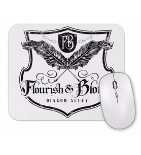 Harry Potter  Flourish And Blotts Mouse Pad