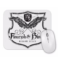 Harry Potter  Flourish And Blotts Mouse Pad