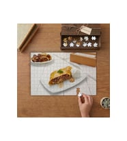 Elmalı Turta - Lezzetli Yiyecekler Tasarımı 240 parça Ahşap Puzzle Ahşap Kutuda MP01341