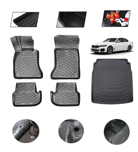 Bmw 5 Serisi F10 2013 Model 4D Bagaj Paspas Set