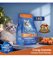Energy Somonlu Kedi Maması - 1 kg