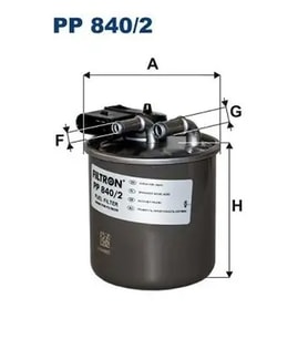 FILTRON PP8402 Yakit Filtresi A6510902052 A6510903252