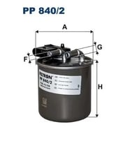 FILTRON PP8402 Yakit Filtresi A6510902052 A6510903252