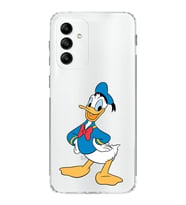 Samsung Galaxy M23  Kapak Donald Duck Tasarımlı Şeffaf  Kılıf